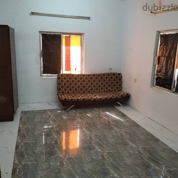 flat for rent in new salalah one bedroom haal kitchen bathroom balcony 4