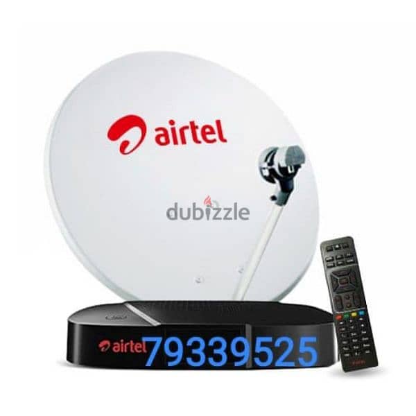 All dish Airtel fixing nilesat Arabset Airtel installation 0