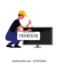 LCD led tv repairing and fixing service. .