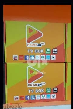 Yellow model Android box with 1year subscription All countries channel 0