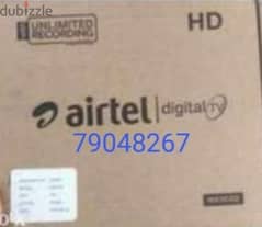 Airtel HD Receiver with subscription 6 months