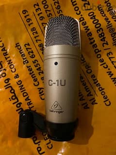 behringer C1U usb condenser microphone