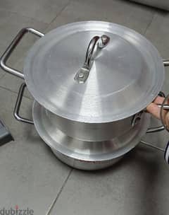 Cookware set of two (lightweight), one is once used & second is new