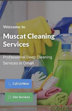 Muscat house cleaning and depcle1aning service. . . . 0