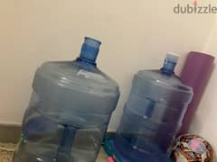 3 water bottle empty