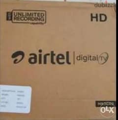 Airtel New Digital HD Receiver with 6months subscription