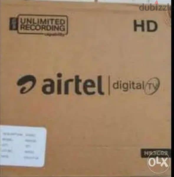 Airtel New Digital HD Receiver with 6months subscription 0