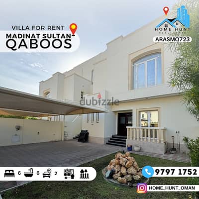 MADINAT SULTAN QABOOS | WELL MAINTAINED 5+1 BR VILLA FOR RENT