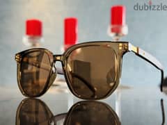 Retro Polarized Square Sunglasses