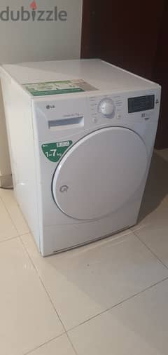 LG Make used Cloth dryer for immdiate sale. Price reduced