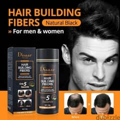 Hair Building Fibers natural black for men and women 22 gm available