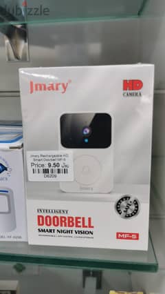 Jmary rechargeable hd smart doorbell mf-5 (BrandNew!)