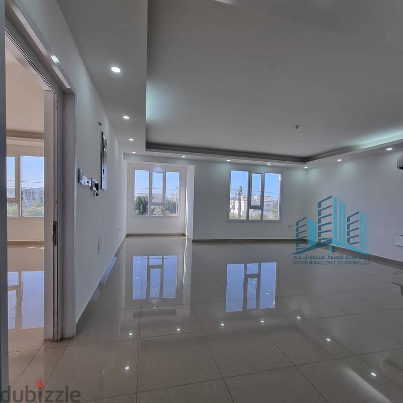Spacious 6+1 BR Villa Available for Rent in Al Ghubrah North 7
