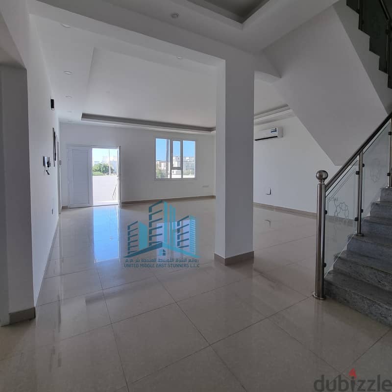 Spacious 6+1 BR Villa Available for Rent in Al Ghubrah North 9
