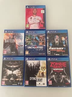 PS4 CD games for sale 0