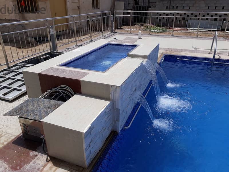 swimming pool with italy parts we hav done more than 200 pools in oman 1