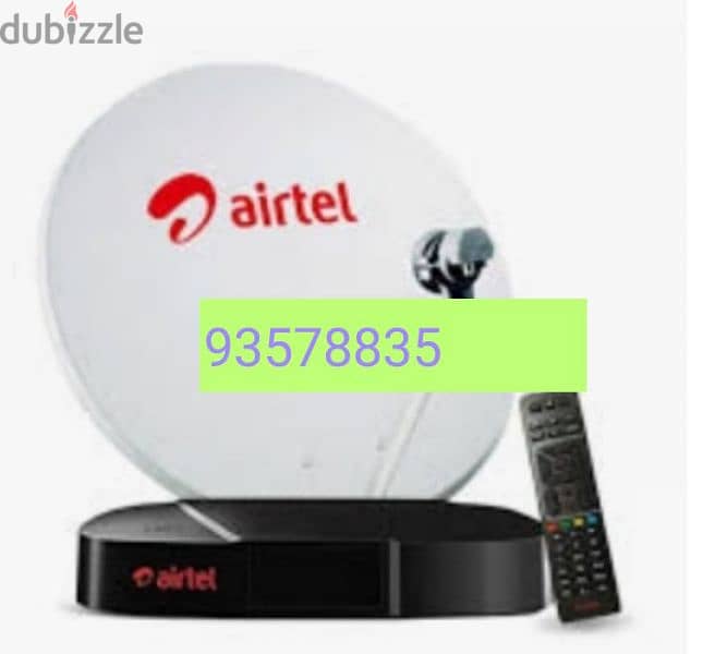 Home service 
Nileset Arabset Airtel DishTv osn fixing and setting 0