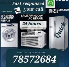 Maintenance automatic washing machine and Refrigerato 0