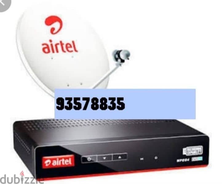 Airtel HD Receiver with 6months subscription 0