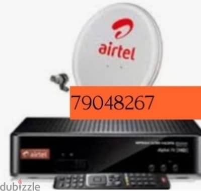 Airtel HD Receiver with 6months subscription