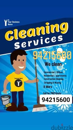 professional house, villa, building, office, school cleaning service