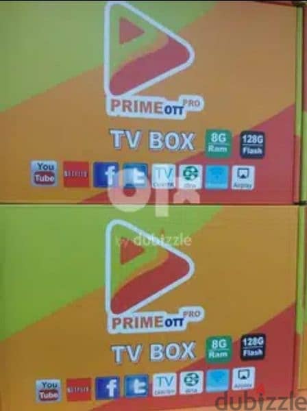New Ott Android TV box All world channels working 0