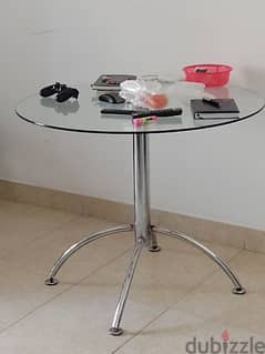 120 dia glass table, contract -95171285 0