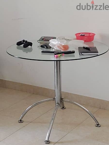 120 dia glass table, contract -95171285 1