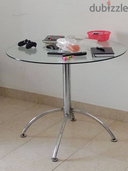 120 dia glass table, contract -95171285 2