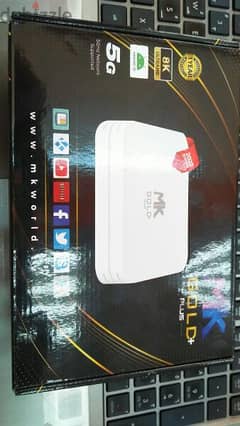 MK TV Box with MK ip-tv one year subscription