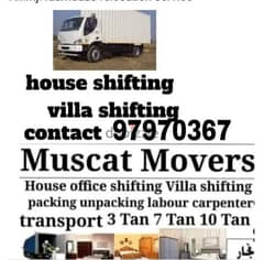 mover and packer transportation service all oman