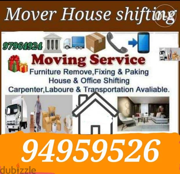 Muscat Mover packer shiffting carpenter furniture TV curtains fixing 0