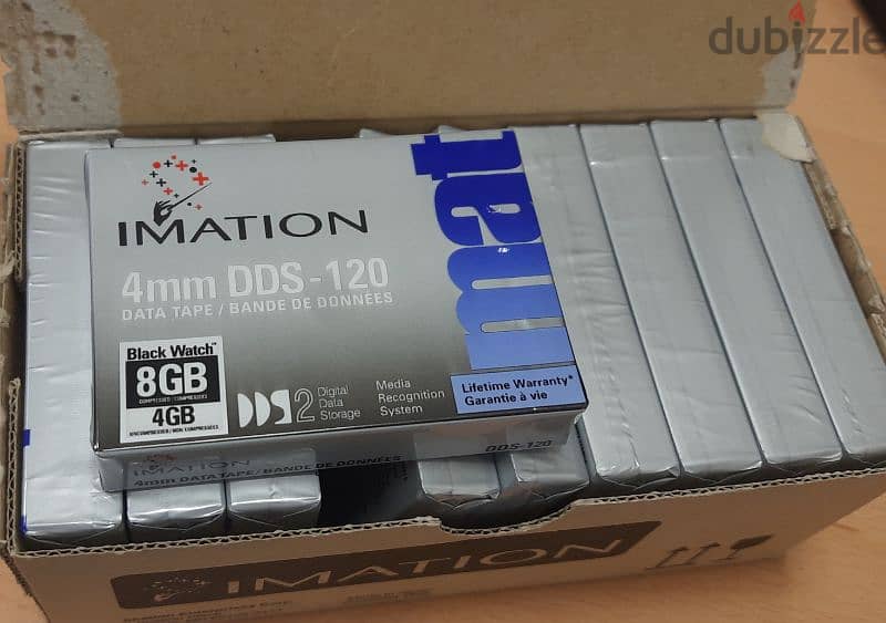 Imation 4MM DDS-120, DDS2, 120m Length, 4GB (Pack of 10) | Backup Tape 1