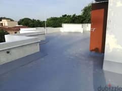 Roof waterproof paint work we do