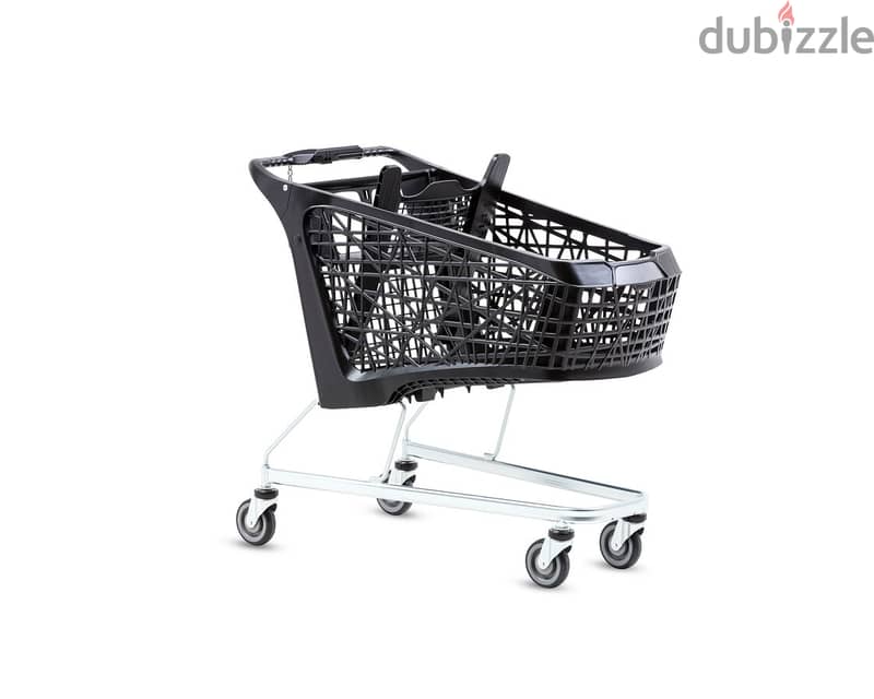 Shopping trolley for supermarket . عربة التسوق/عربة السوبر ماركت 3