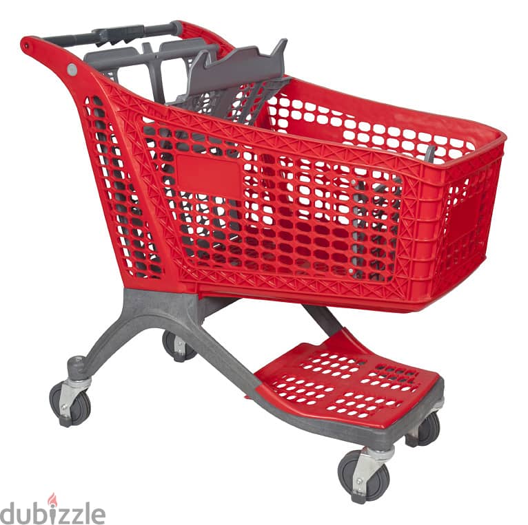 Shopping trolley for supermarket . عربة التسوق/عربة السوبر ماركت 5