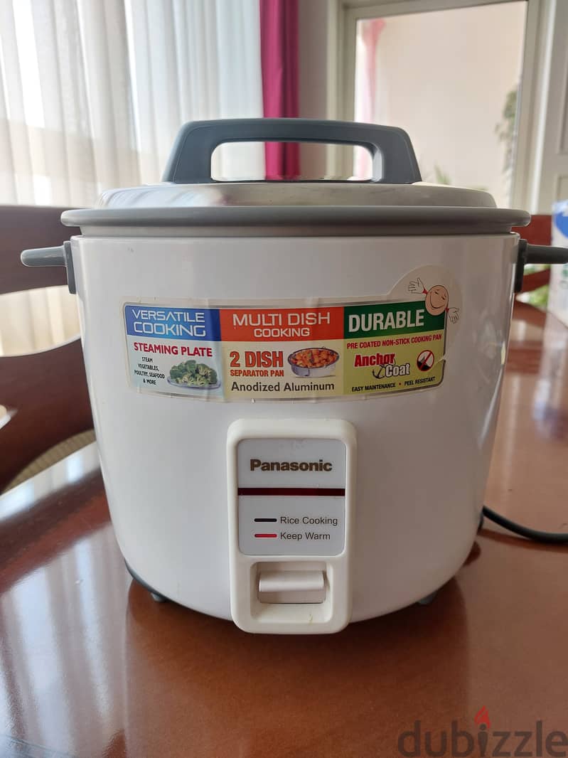 Panasonic 2.2L automatic Rice Cooker for sale 0