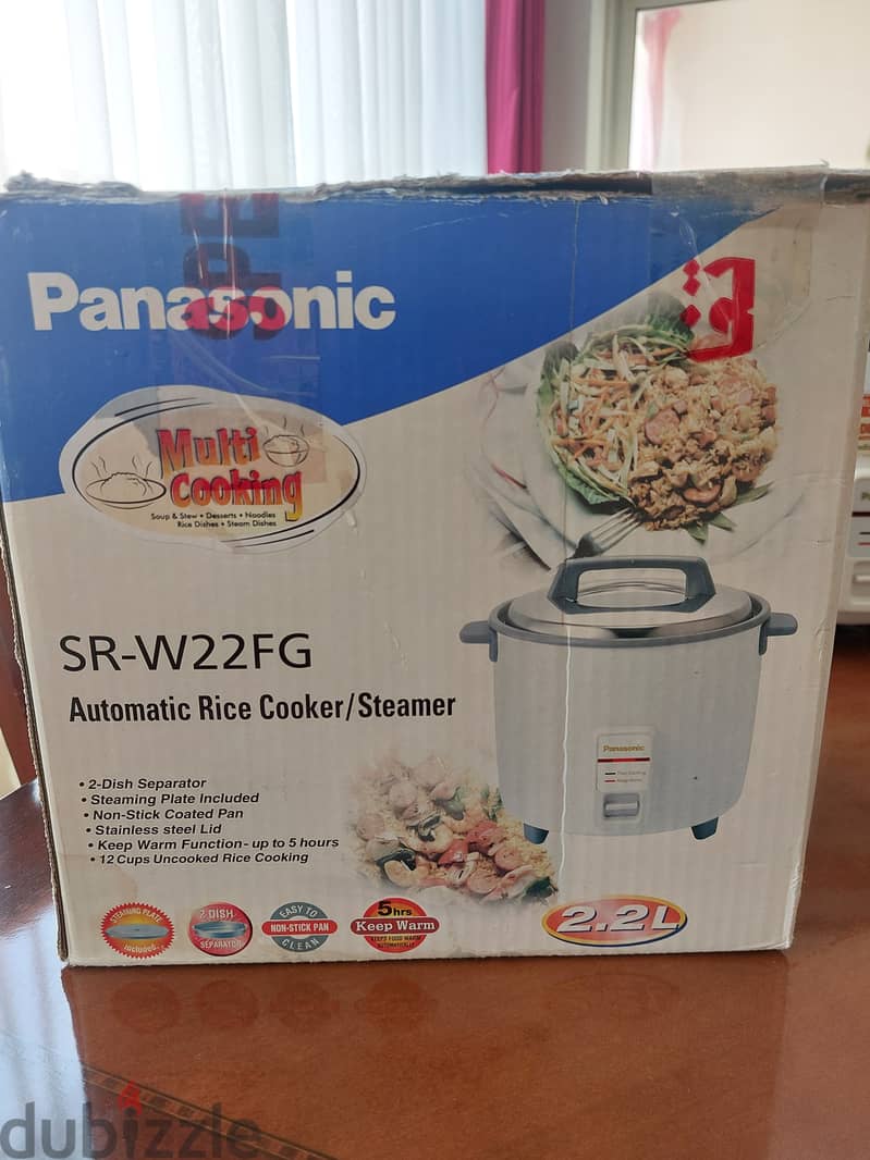 Panasonic 2.2L automatic Rice Cooker for sale 2