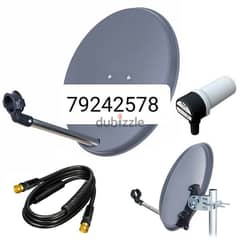 nileset arabset dishtv airtel all satellites installation & mantines