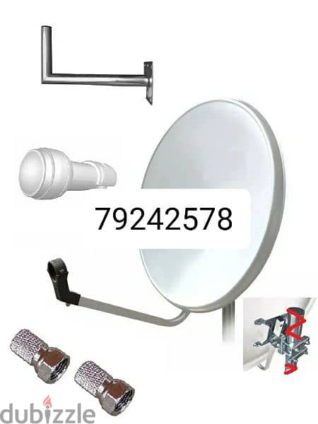 nileset arabset dishtv airtel all satellites installation & mantines 0