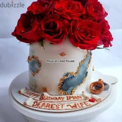 Anniversary  cake/ wedding cake