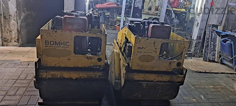 2 pics bomag 75 Roller for sale 5