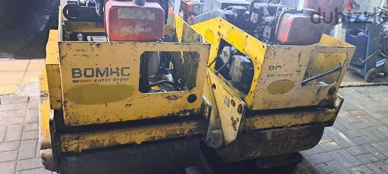 2 pics bomag 75 Roller for sale 6