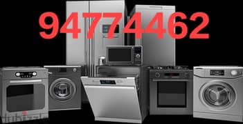 dishwasher, washing machine, fridge, gas stove, cocking range repair
