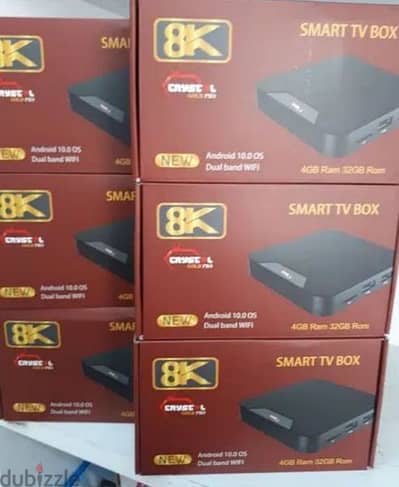 Red model android smart Box all country Channel work with 1YEAR Subscr