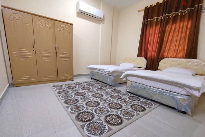95470094 fully furnished rooms luluat Al Afia Hotel Apartment 6