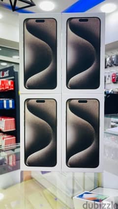 iPhone 15 Pro Max, 256gb Natural Titanium Arabic