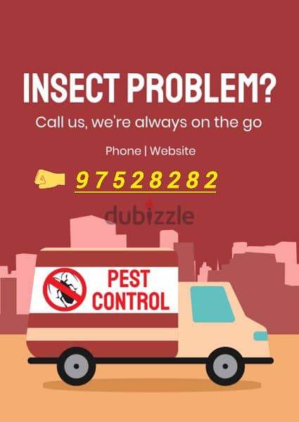 General Pest Control Treatment Service all over Muscat 0