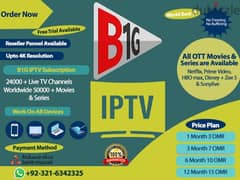 IP-TV 4k Available 24000+ Live Tv Channels