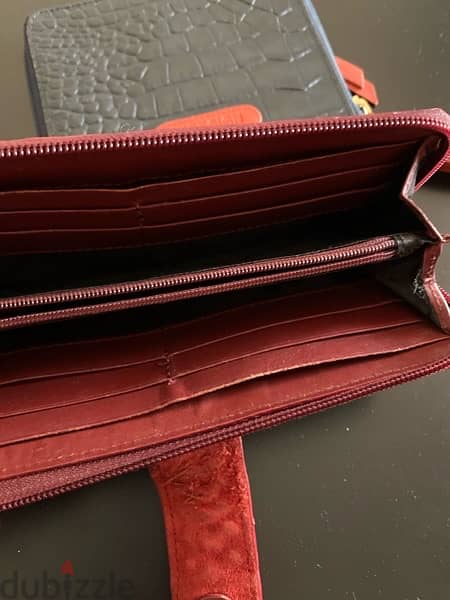 Hidesign brand genuine leather wallet 1
